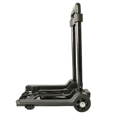 Plastic Compact Folding Tools Promotion Gift Luggage Trolley For Airport