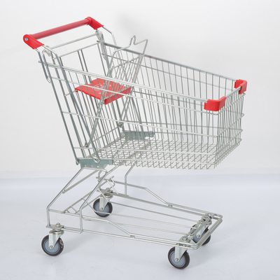 Durable Wholesale Supermarket Shop Trolley Cart Shopping Metal