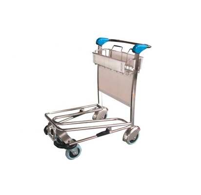 Tools Airport Service Airline Stainless Steel Baggage Luggage Trolley
